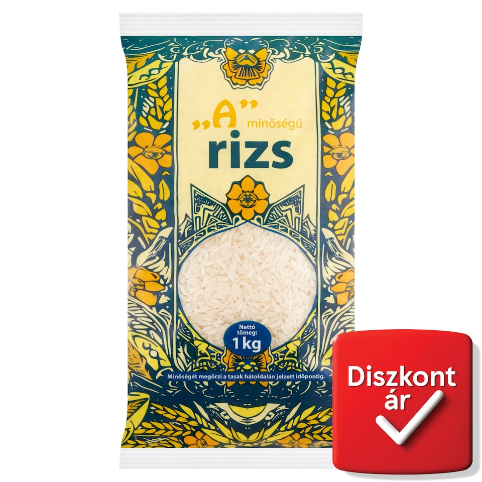 „A" minőségű rizs 1 kg  1. kép