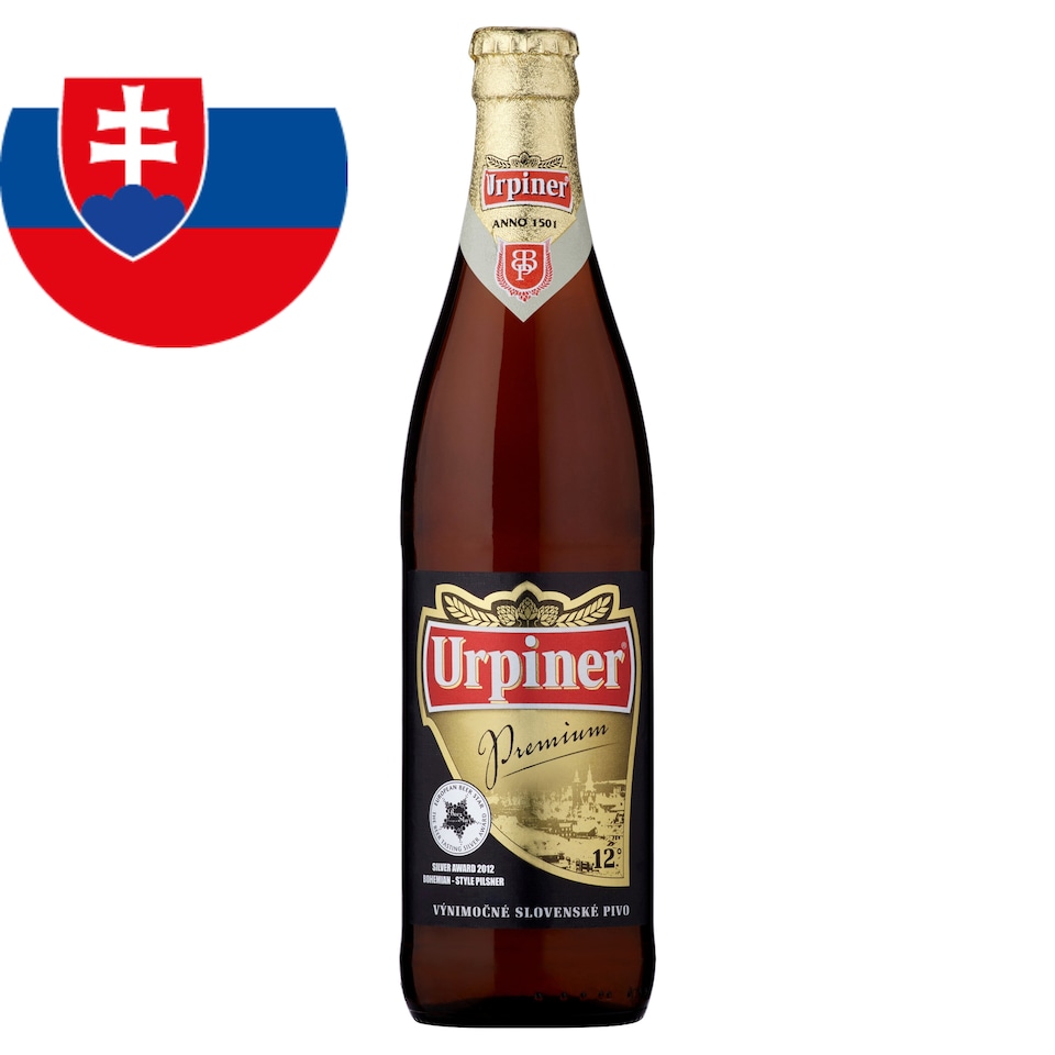 Urpiner Premium 12° ležiak svetlý 500 ml