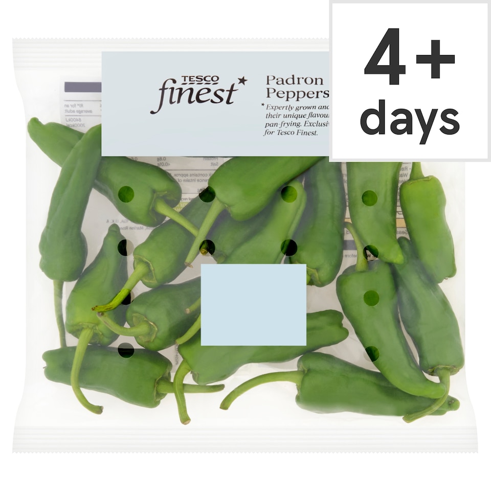 Tesco Finest Padron Peppers 200g