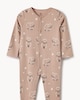 image 3 of F&F Baby 5-Pack Pure Cotton Sleepsuits in Neutral