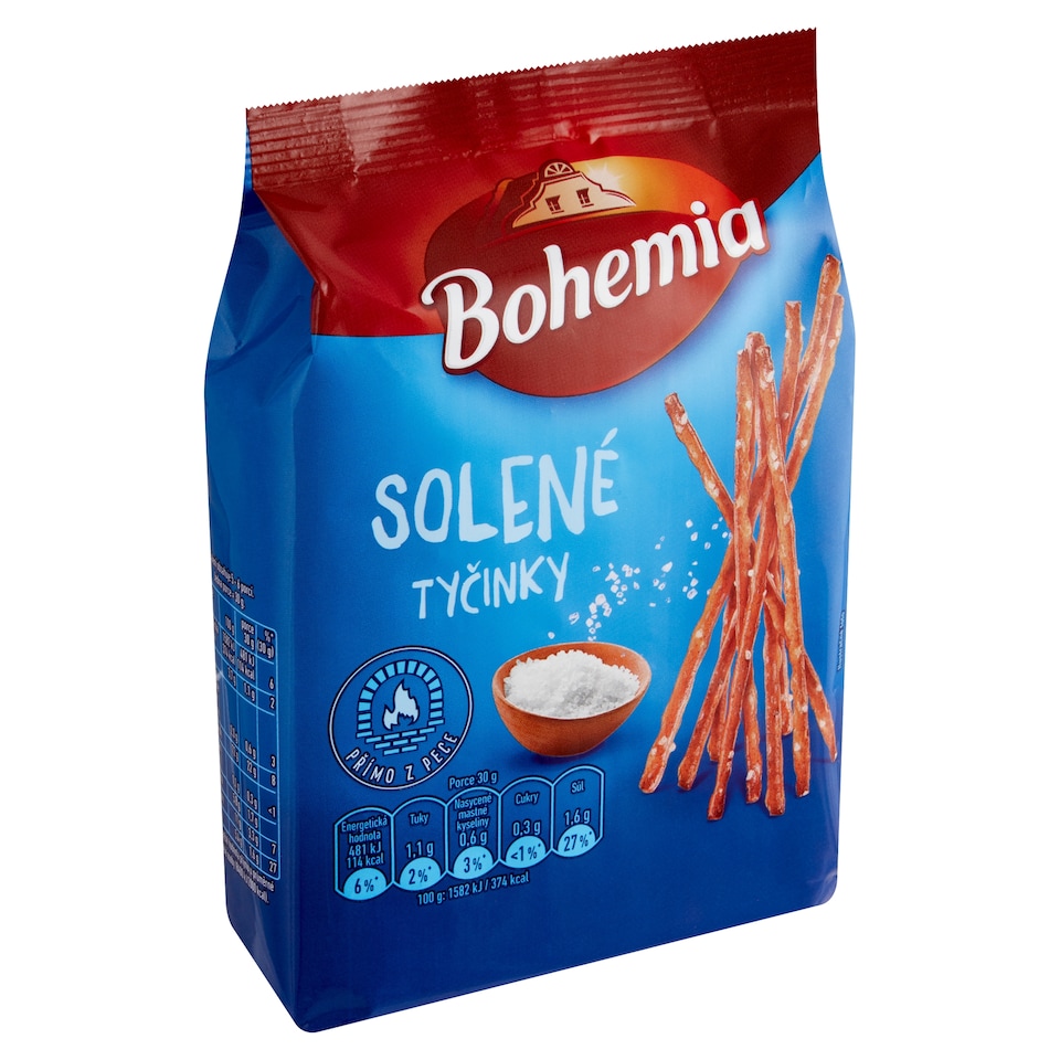 Obrázek 1 pro produkt Bohemia Solené tyčinky 160g