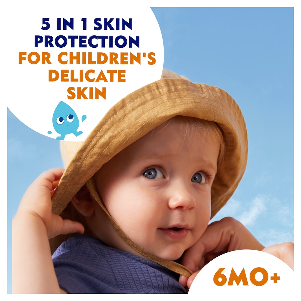 image 1 of NIVEA SUN Kids Sensitive Sun Cream Spray SPF50+ 200ml