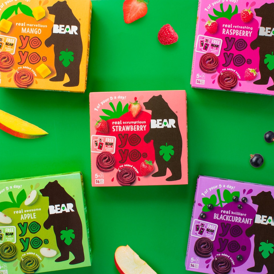 image 1 of Bear Pure Fruit Yoyos - Mango 20g