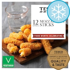 Tesco Mozzarella Sticks 12 Pack 180g