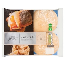 Tesco Finest 4 White Rolls 