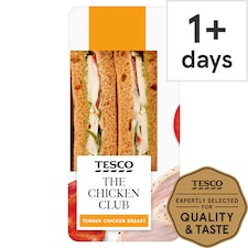 Tesco Roast Chicken Mozzarella & Pesto Sandwich
