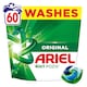 image 1 of Ariel Laundry Detergent 4in1 Pods Original 60 Washes 1044g