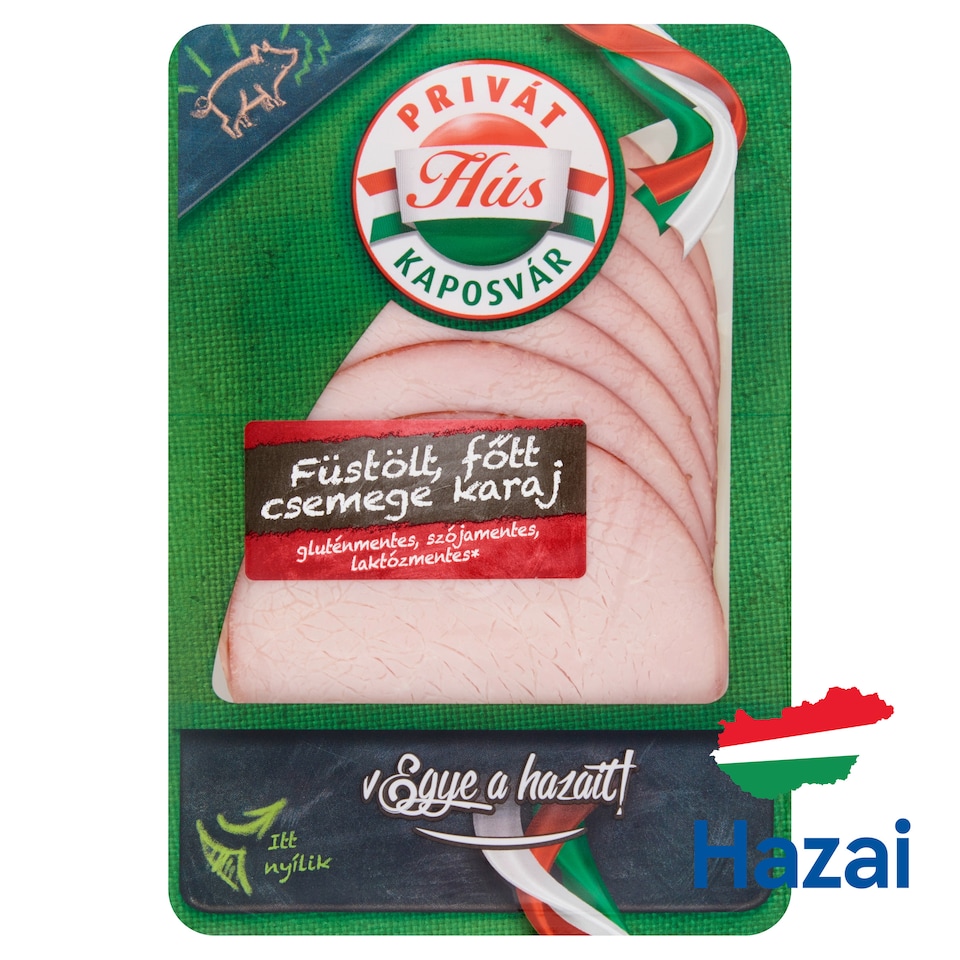 image 1 of Privát Hús Sliced Beech Wood Smoked Cooked Pork Chop 100 g