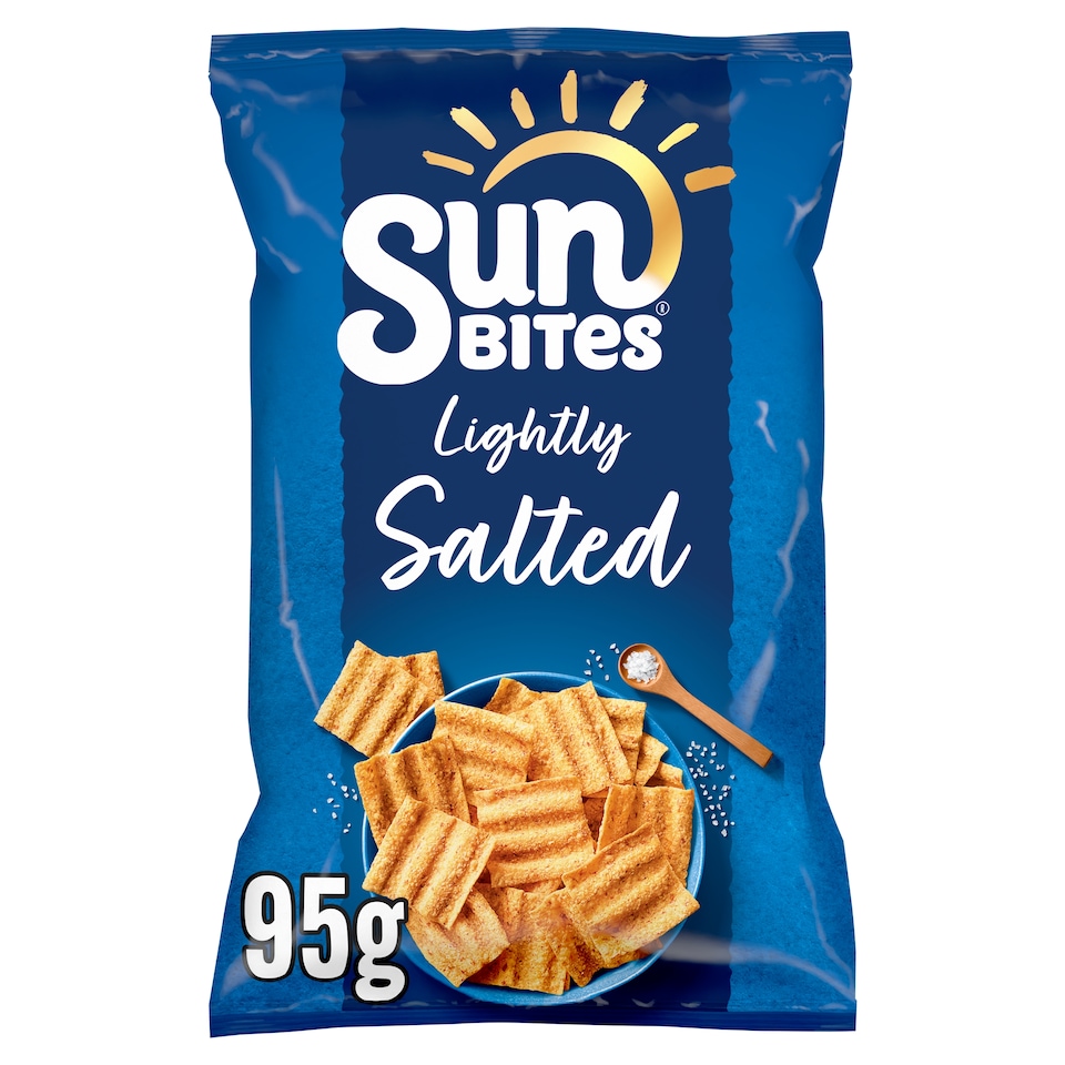 image 1 of Sunbites Lightly Salted Sharing Bag Crisps 95g