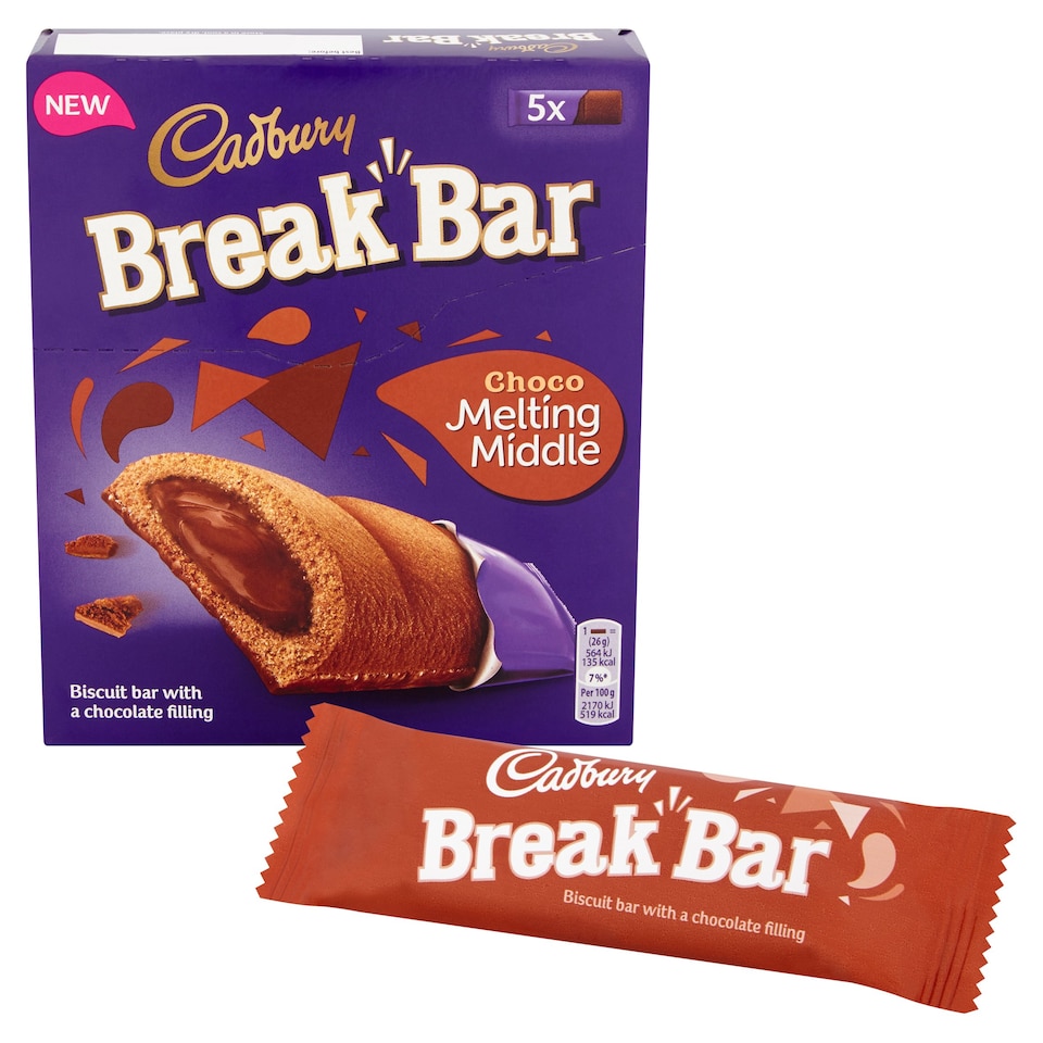 image 1 of Cadbury Break Bar Chocolate 130G