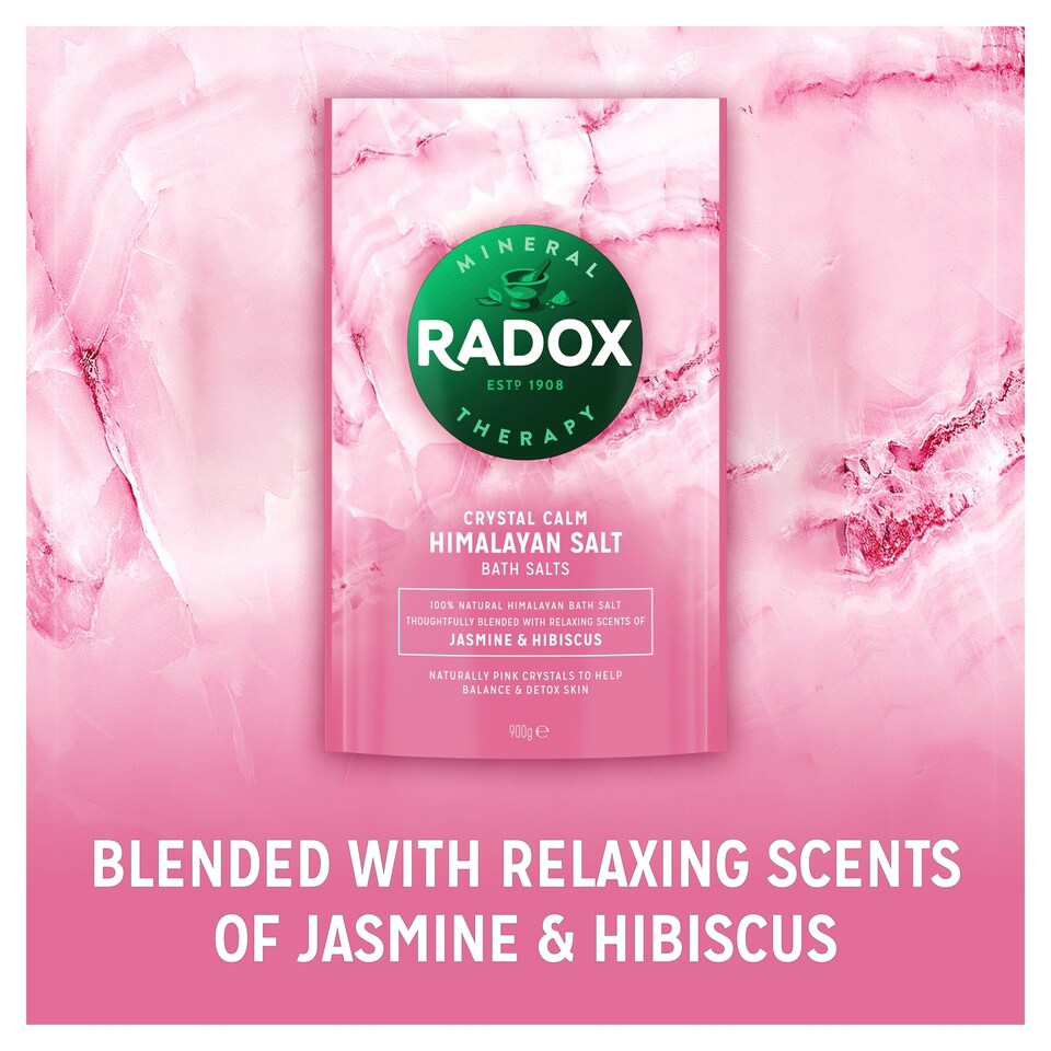 image 1 of Radox Crystal Calm Himalayan Bath Salts 900G