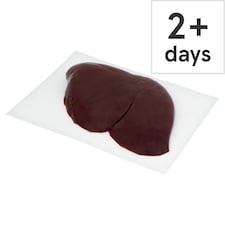 Counter Tesco British Lamb Liver