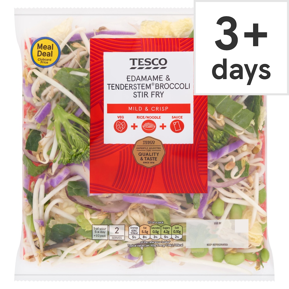 Tesco Edamame & Tenderstem® Broccoli Stir Fry 320g Tesco Groceries