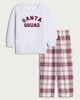 image 4 of F&F Santa Squad Matching Family Christmas Pyjamas in Grey Multi