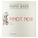 image 2 of Hans Baer Pinot Noir 75Cl