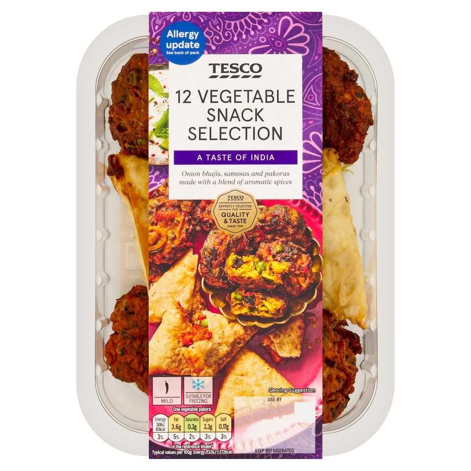 Tesco Indian Snack Selection 314g