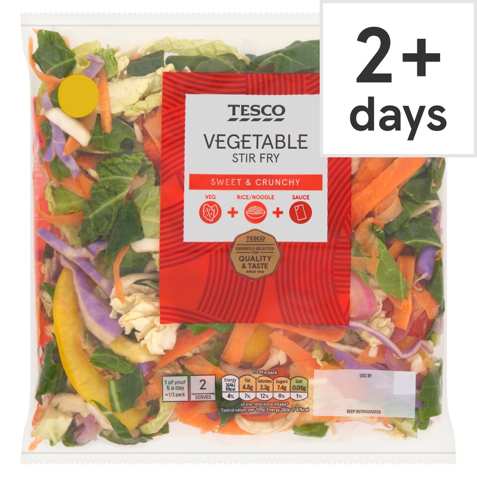 Tesco Vegetable Stir Fry 320g