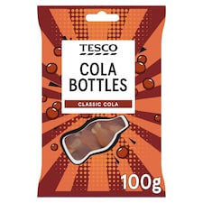 Tesco Cola Bottles 100g