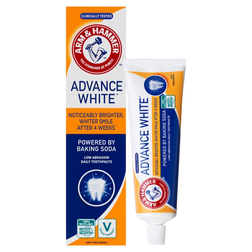 image 1 of Arm And Hammer Advanced White Toothpaste 75Ml