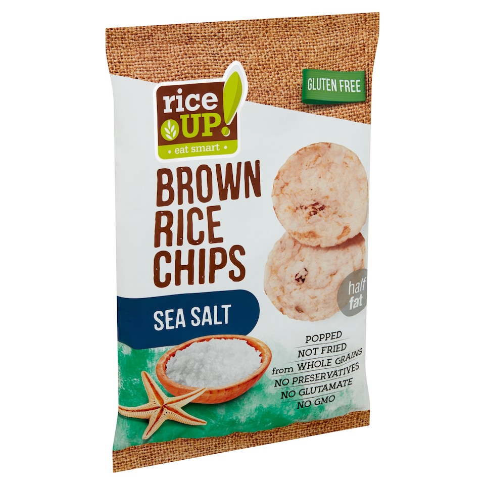 image 1 of RiceUp! Eat Smart Brown Rice Chips 60 g