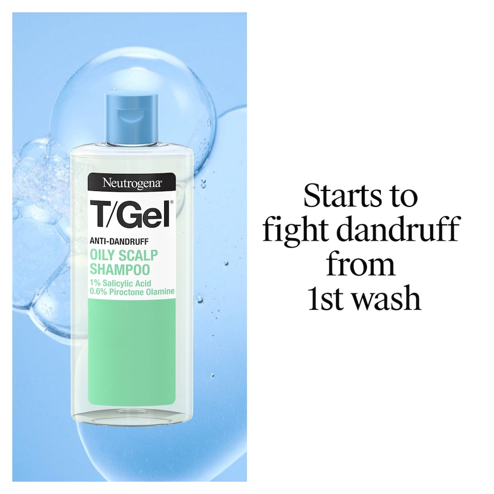 image 1 of Neutrogena T/GEL Anti-Dandruff Oily Scalp Shampoo 250ml