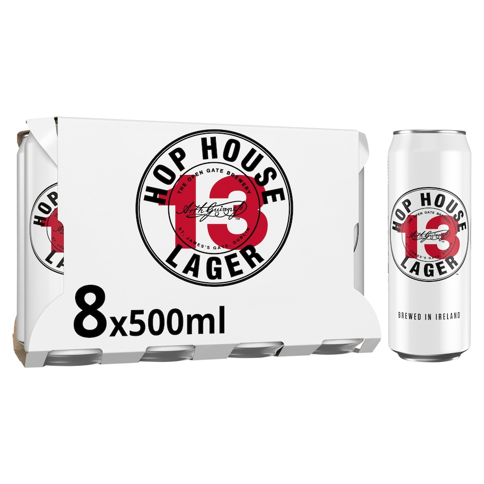 Hop House 13 Irish Lager 8 X 500Ml