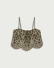 image 4 of F&F Pure Cotton Embroidered Co-ord Top in Khaki