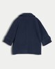 image 2 of F&F Baby Double Breasted Coat in Navy