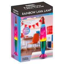 Global Gizmos Rainbow Lava Lamp