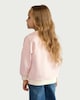 image 2 of F&F Girls Pure Cotton Striped Sweatshirt in Cream