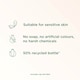 image 5 of Simple Nourishing Kind To Skin Shower Cream Body Wash 450ml