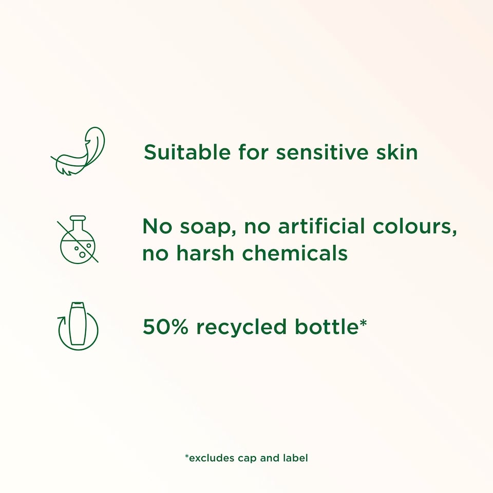 image 1 of Simple Nourishing Kind To Skin Shower Cream Body Wash 450ml