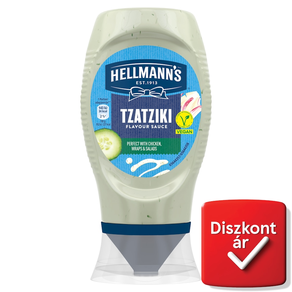 Hellmann's tzatziki-jellegű szósz 258 g