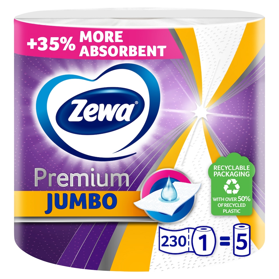 image 1 of Zewa Premium Jumbo Expert Household Towels 1 pc