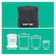 image 2 of Tesco Flat Top Wheelie Bin Liners 240 Litre 10 Pack