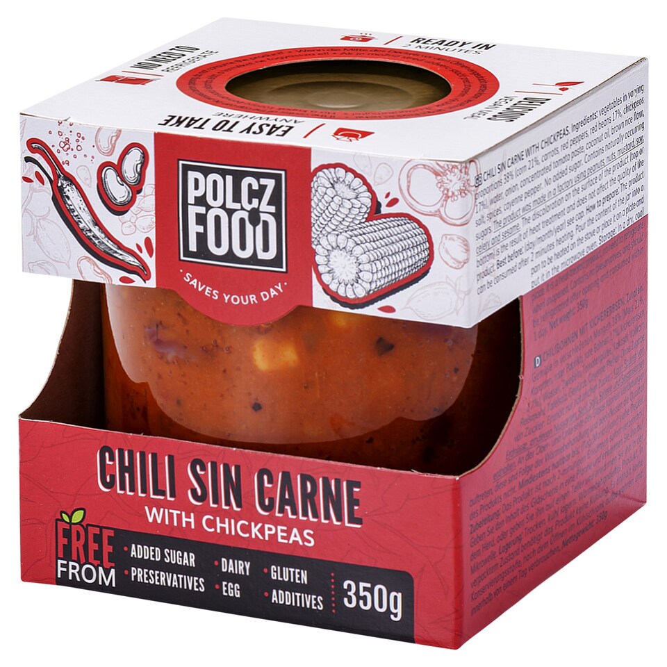 Polcz Food Chili Sin Carne s cícerom 350 g