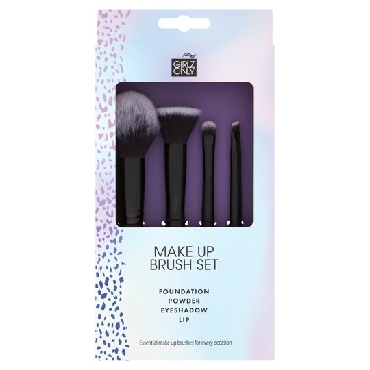 Girlz Only Make Up Brush Set Tesco Groceries