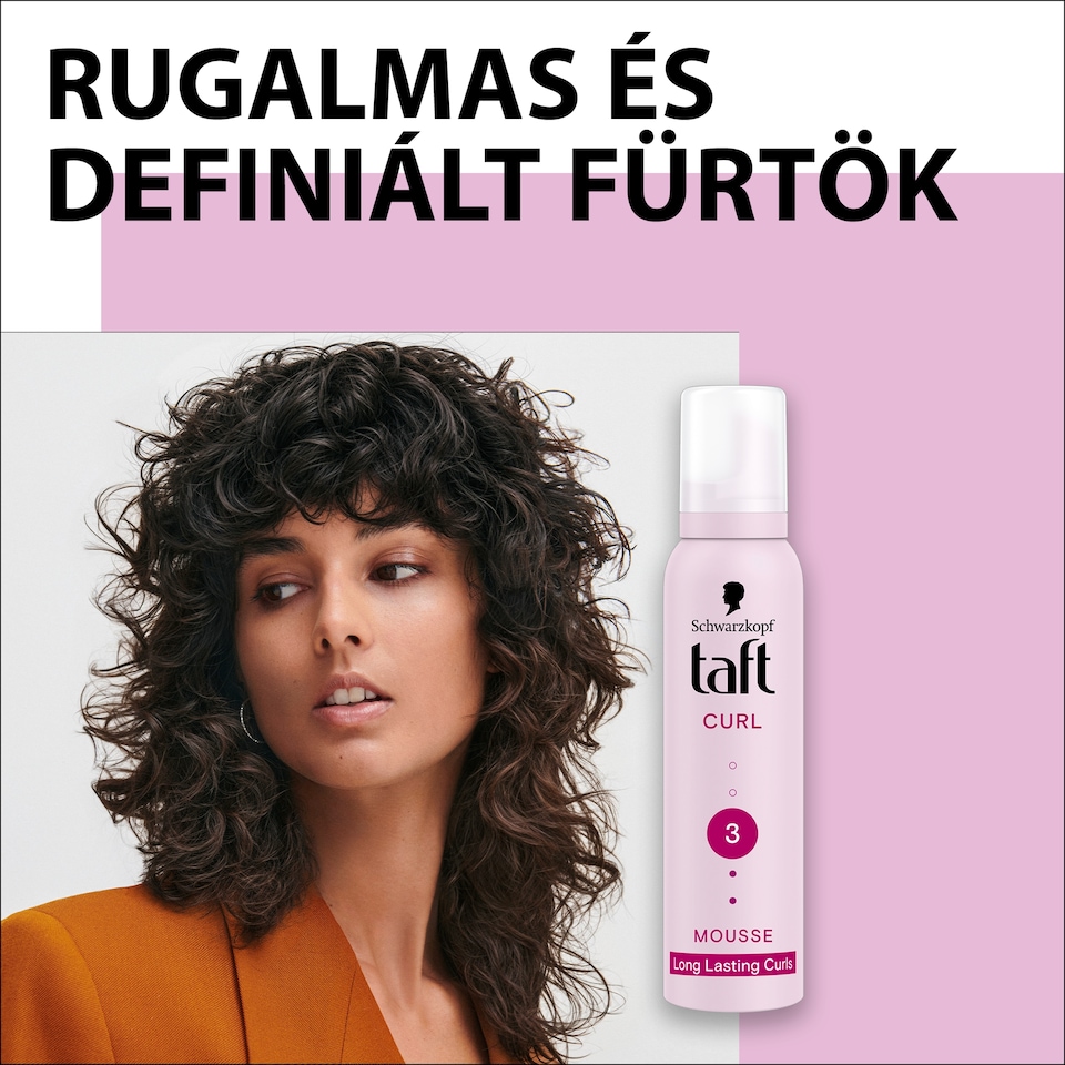 Taft Curl hajhab göndör haj formázásához 200 ml 1. kép