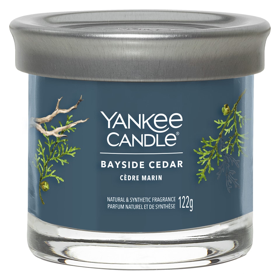  Yankee Signature Tumbler Bayside Cedar Candle 122g