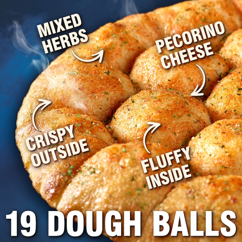 image 1 of Chicago Town Ultimate Tear n Share Cheesy Dough Balls 480g