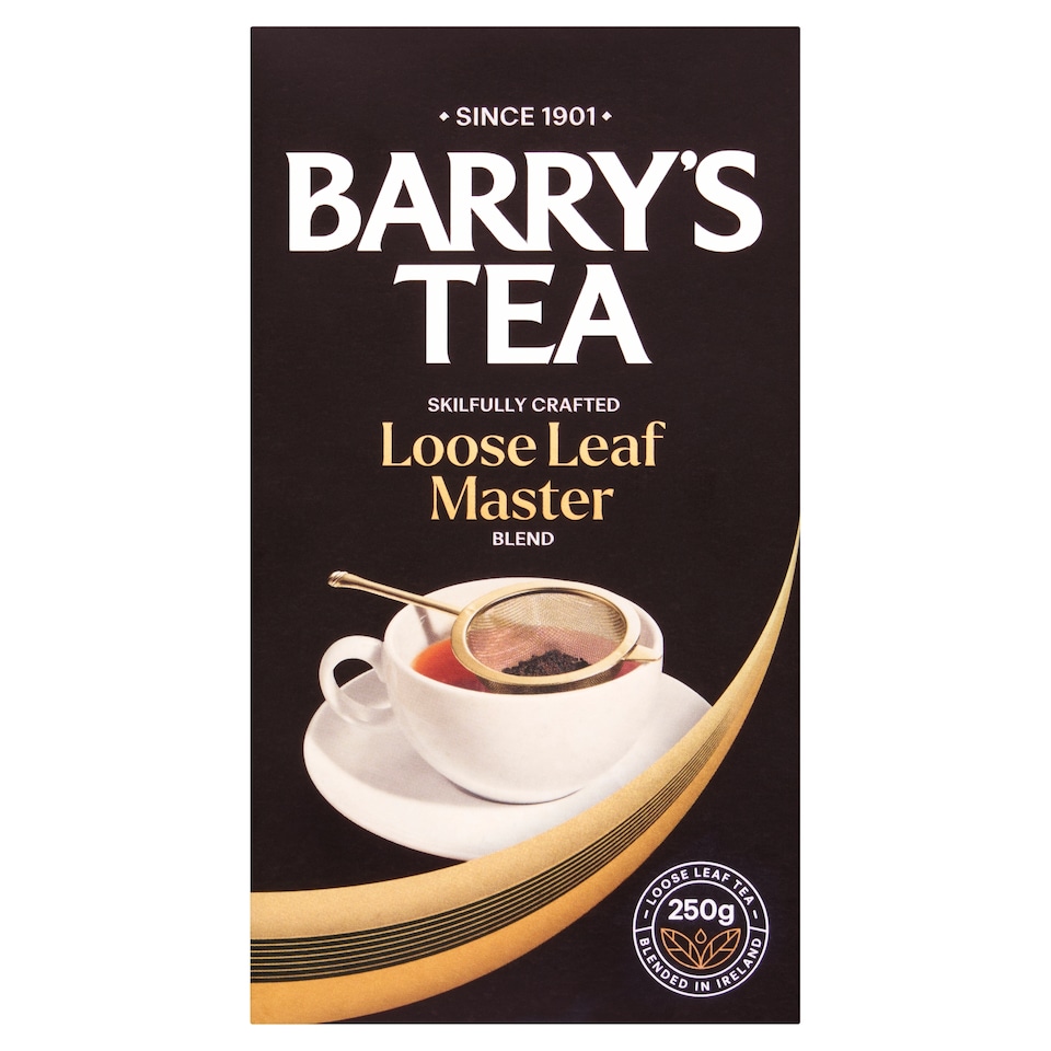 Barrys Tea Master Blend Loose Leaf Tea 250G