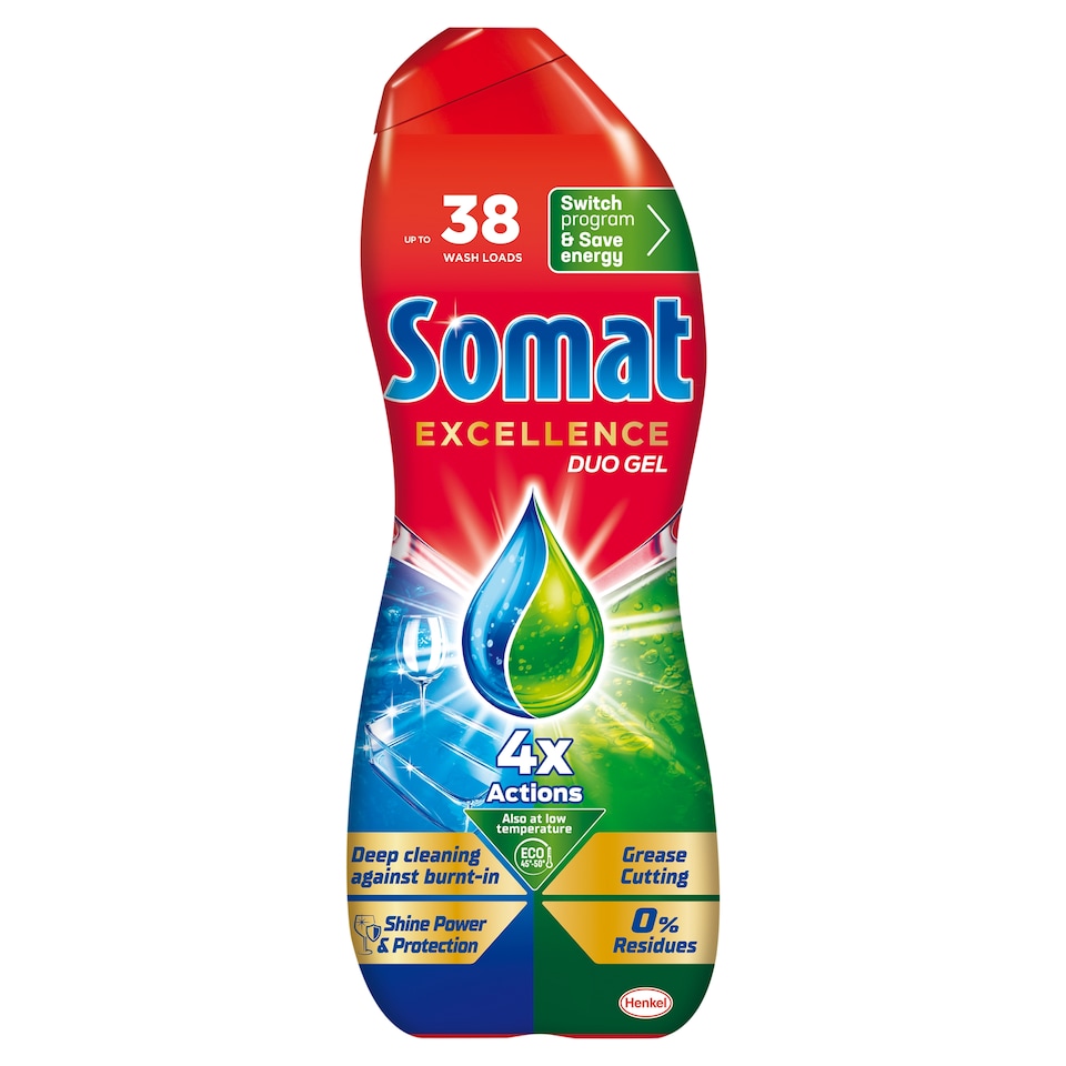 Somat Excellence Duo gel do myčky na mytí nádobí 684ml