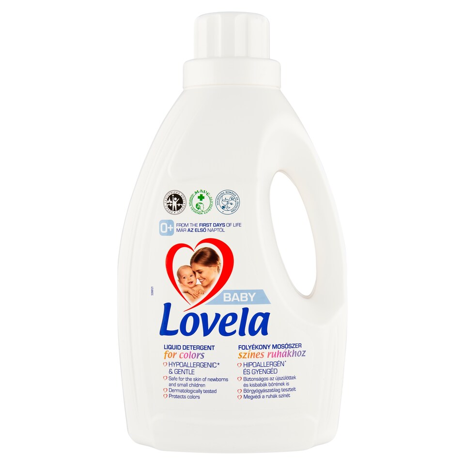 image 1 of Lovela Baby Liquid Detergent for Colors 16 Washes 1.45 L