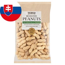Tesco Arašidy nelúpané pražené 500 g