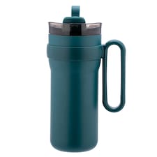 Tesco Green Tumbler with Oval Handle 850Ml