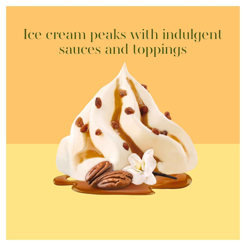 image 1 of CARTE D'OR VANILLA CARAMEL AND PECAN MINI ICE CREAM TUB 200ML