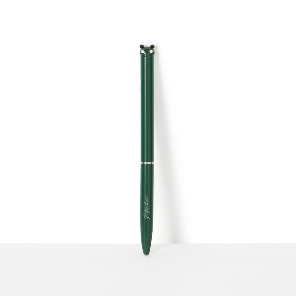 image 1 of Paperchase  Magic Forest Metal Frog Pen