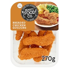 Hearty Food Co. Breaded Chicken Goujons 270G