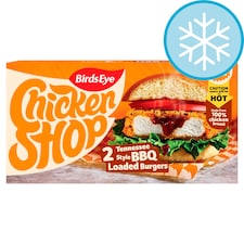 Birds Eye Chicken Shop 2 Tennessee Style BBQ Loaded Burgers 250g