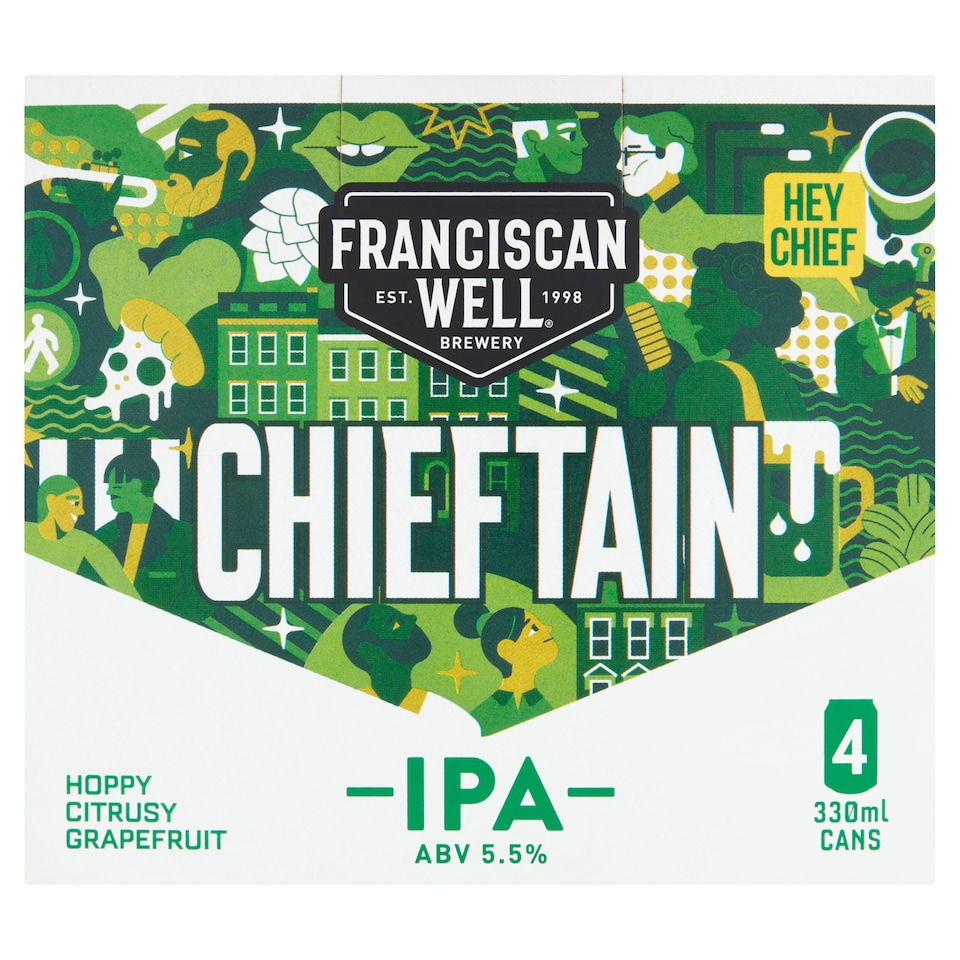 Franciscan Well Chieftain Ipa 4X330ml Can